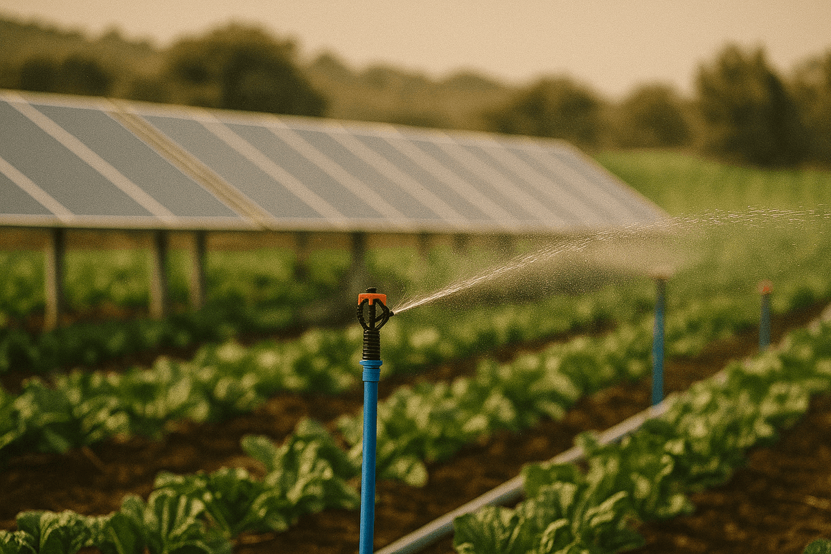 Sustainable farming practices on our farm
