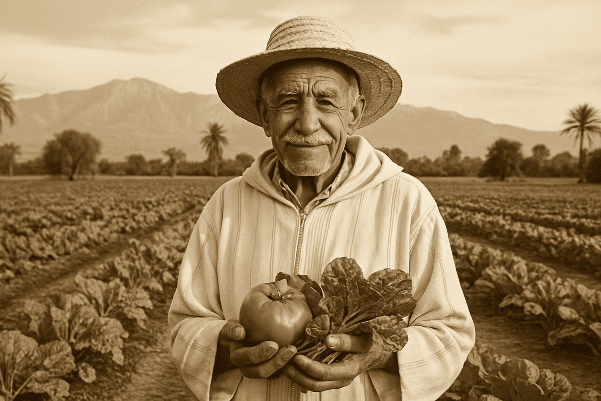 Three generations of our farming family