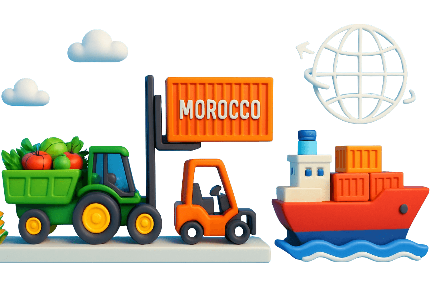 Fresh Moroccan vegetables ready for bulk export