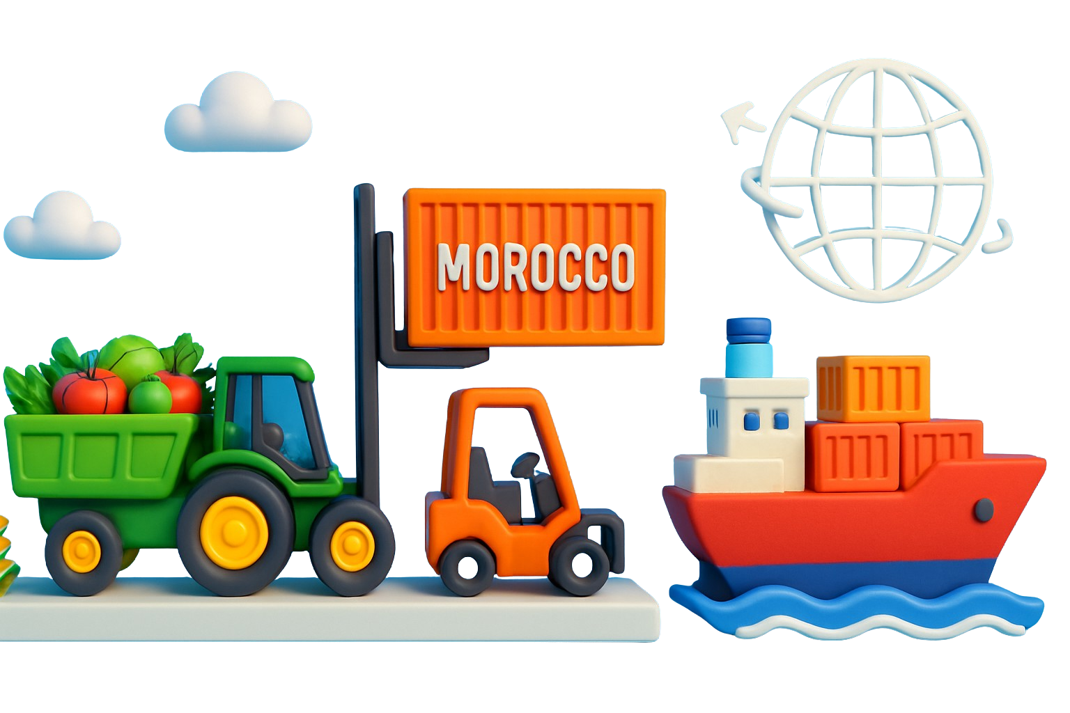 Fresh Moroccan vegetables ready for bulk export